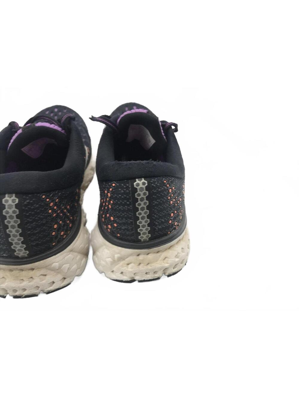 Brooks Glycerin 17 Women Sz 7 B Black Purple Running Shoes 1202832B059 - Picture 6 of 10